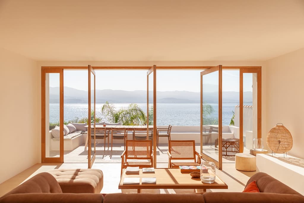 A Corsican beach house is given a new lease of life by architect Amelia Tavella