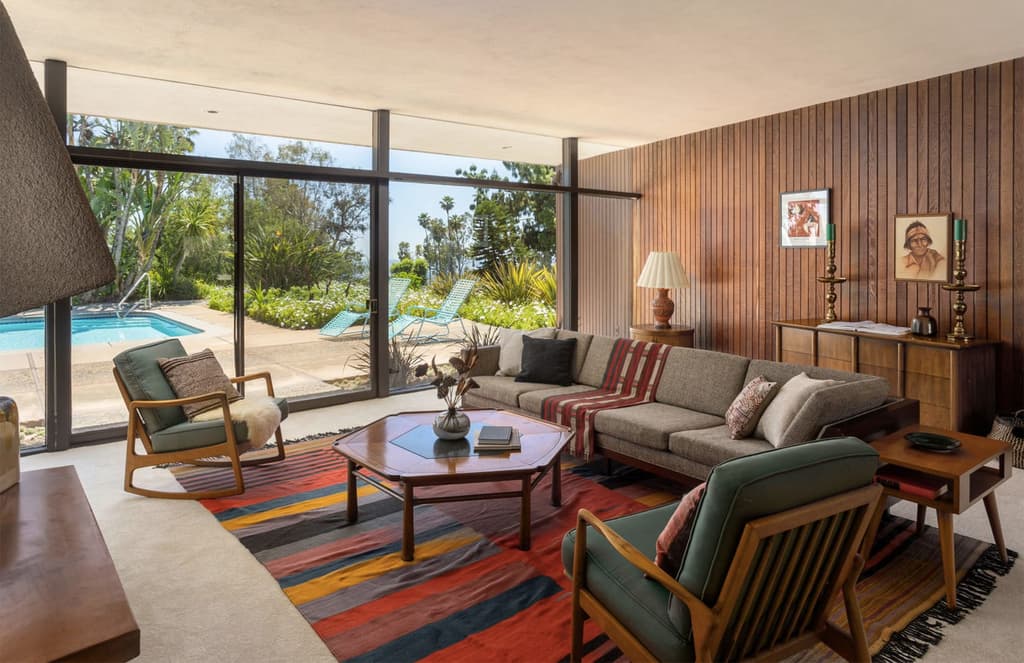 Sleek midcentury Pasadena home by John F Galbraith lists for $2.19m