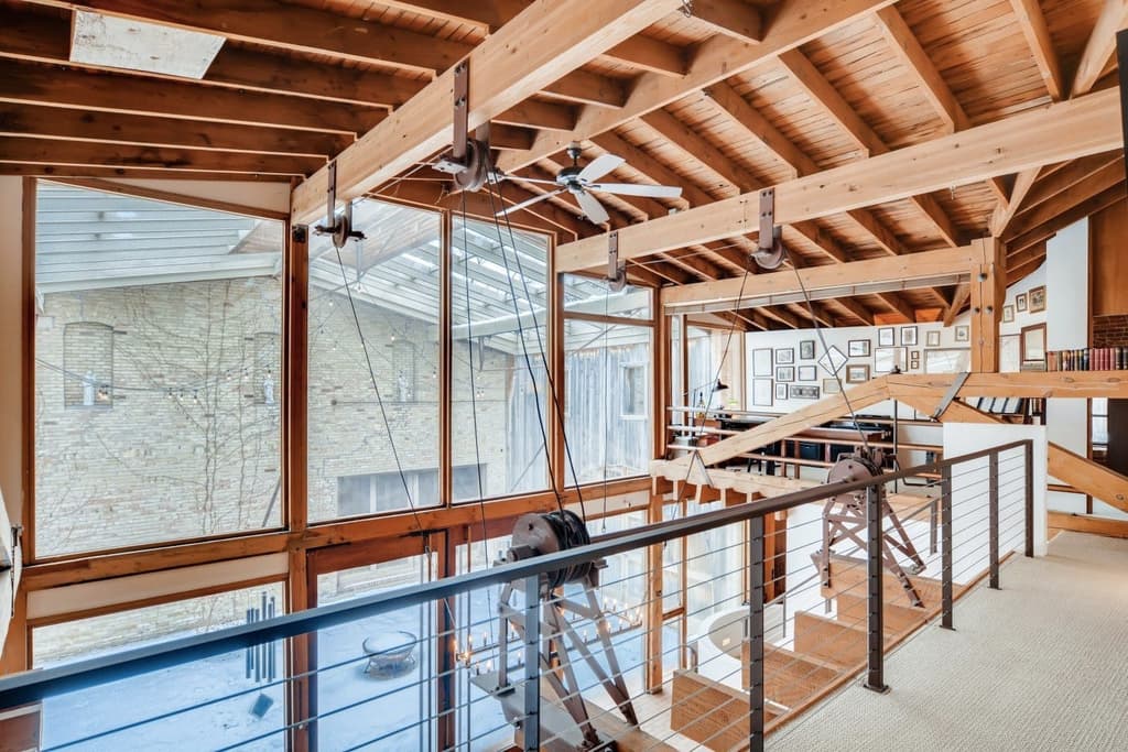 A former carriage house in Minnesota, US