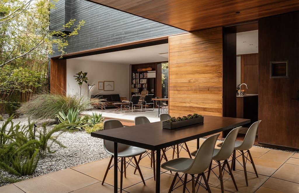 A cedar-clad home by Sebastian Mariscal has listed in LA for $3.7m