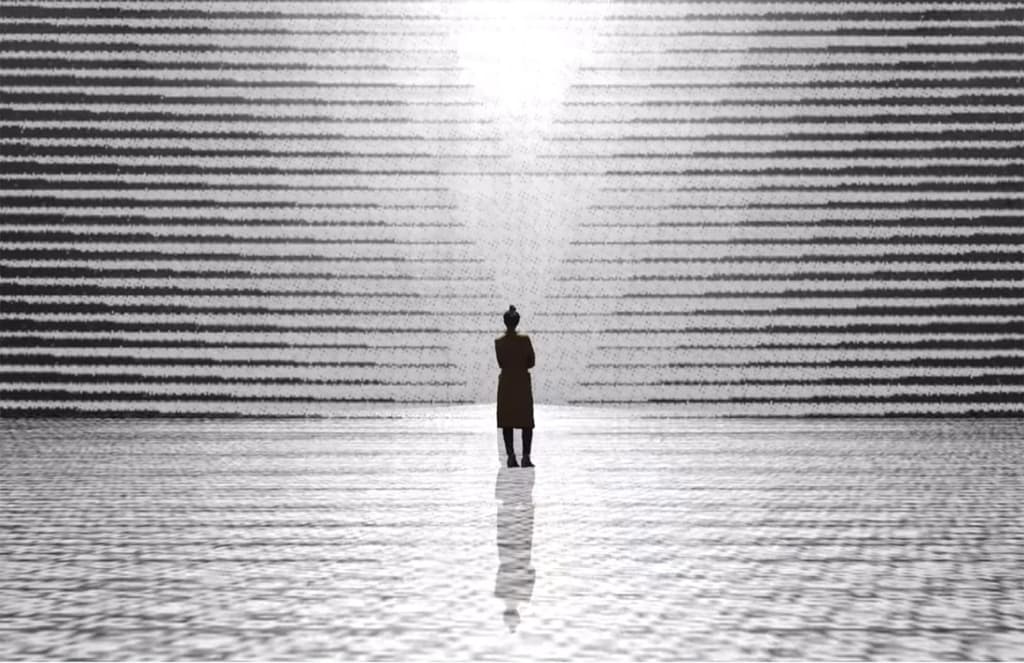 Cao Yuxi and Lawrence Lau transform QR codes into virtual environments with 'Dimensional Sampling'
