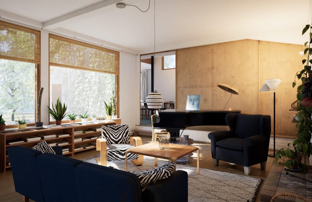 Tour Alvar Aalto’s Helsinki home in VR
