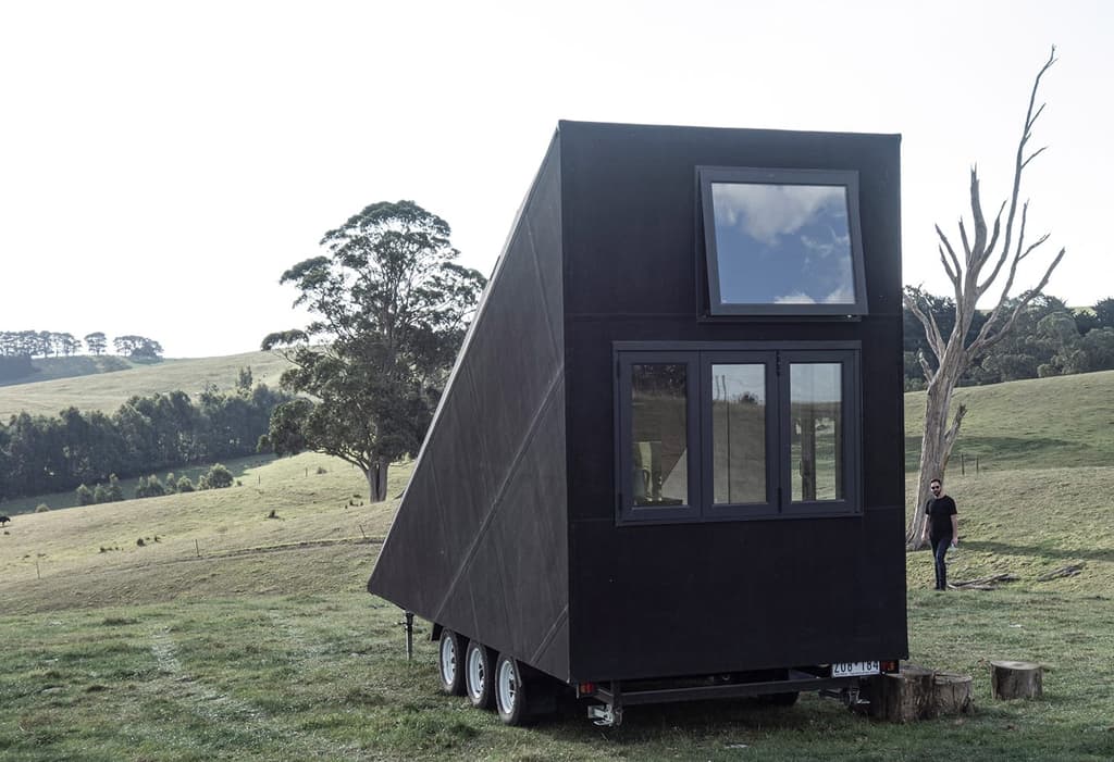 Base Cabin is a minimalist tiny home you can tow