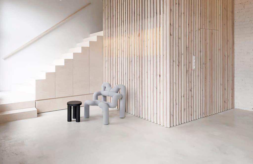 Thisispaper designs a pair of ultra-minimal apartments in Warsaw