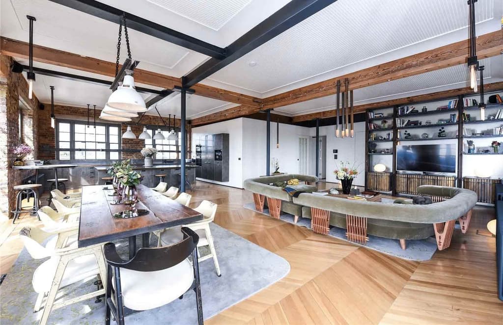 This Victorian warehouse loft in London has a musical past