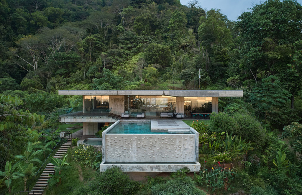 This concrete villa in the Costa Rican jungle is a tropical take on