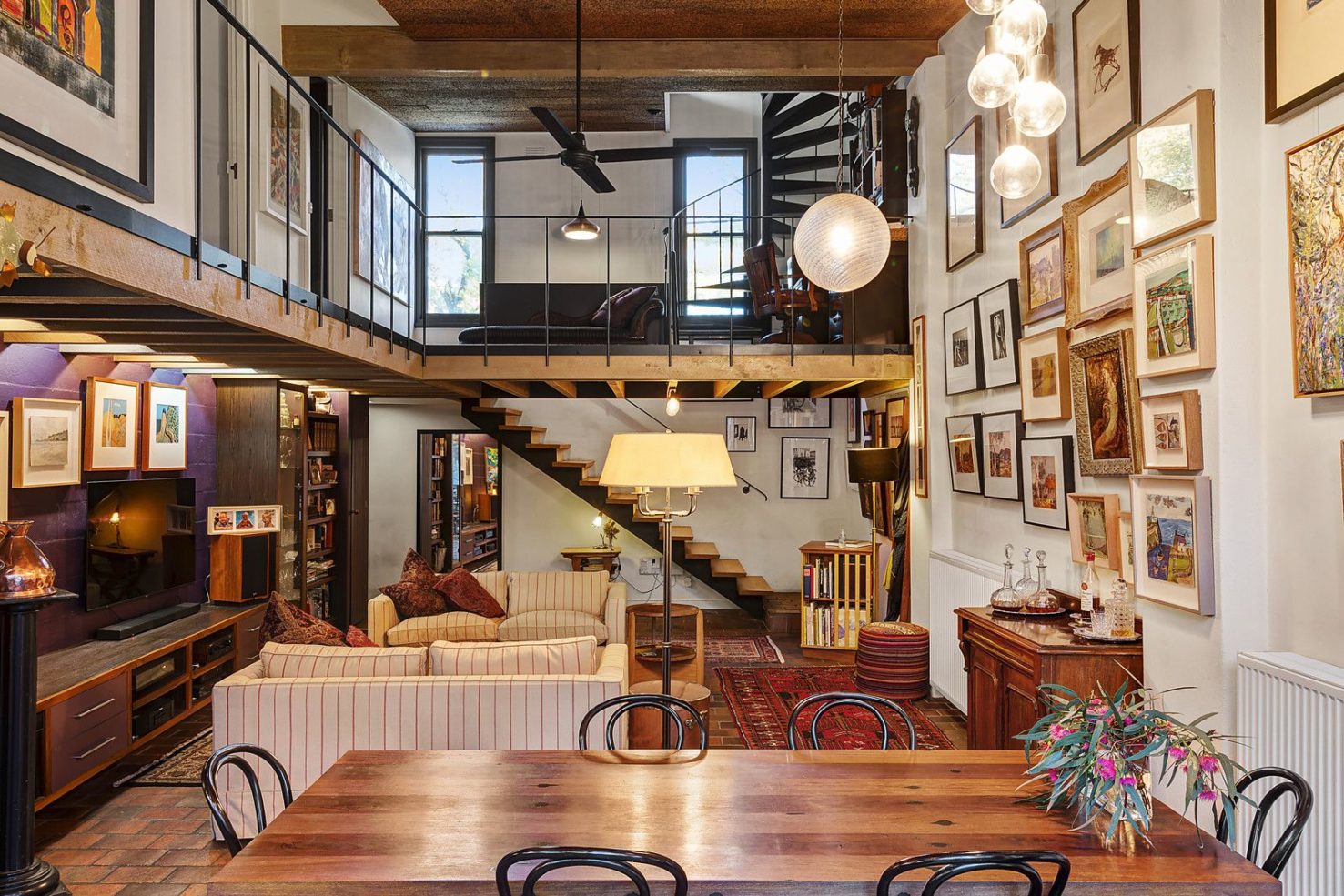 An architect’s Victorian handball court home is for sale The Spaces