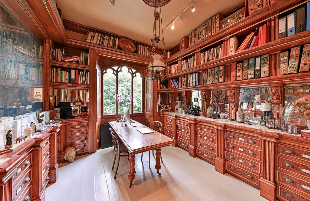 Late artist Nancy Fout's London home is for sale – and it's a 'cabinet of curiosities'