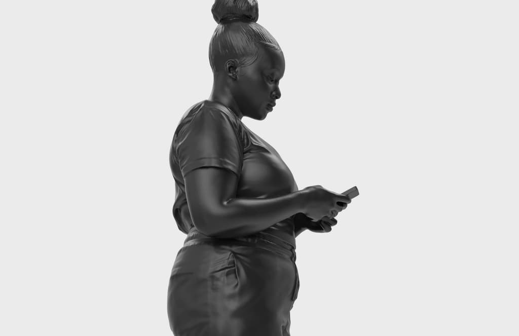 Thomas J Price reveals 9-ft-tall sculpture of a Black ‘everyday' woman for east London