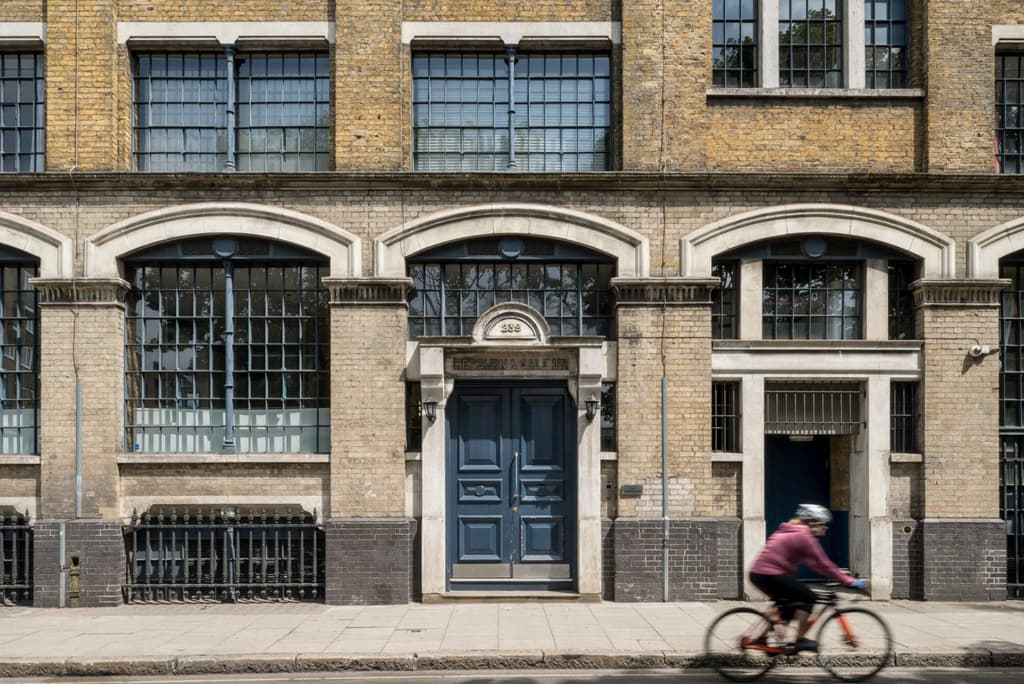 Industrial windows steal the show inside this London loft - for sale via The Modern House
