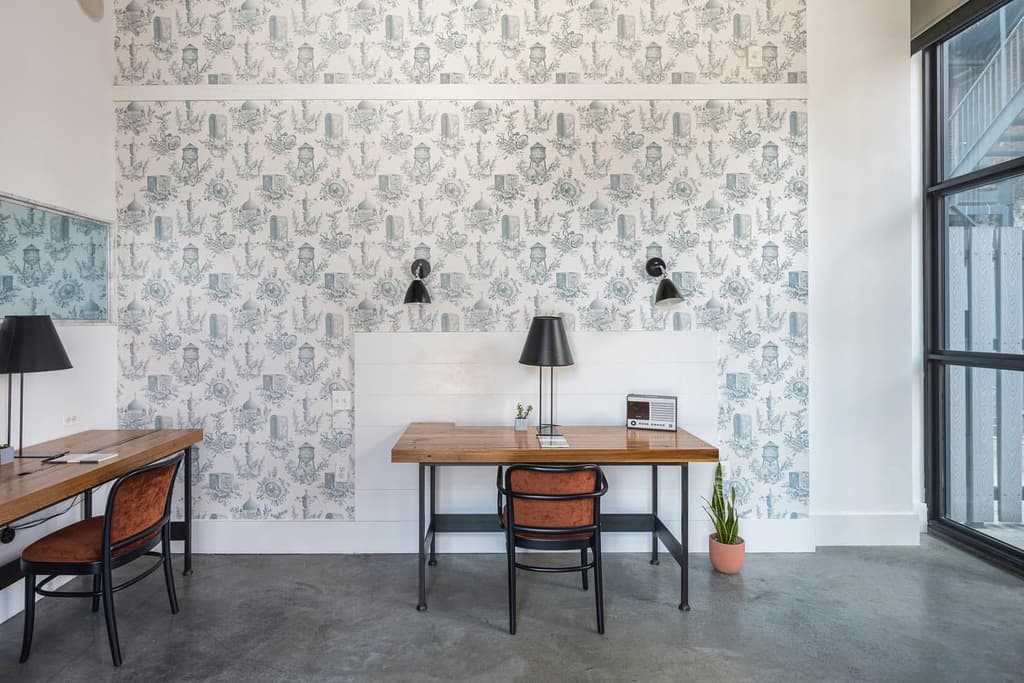 New Yorkers can now check into the office, as Brooklyn’s Wythe Hotel converts one of its floors into private workspaces as it pivots to cope with pandemic life.