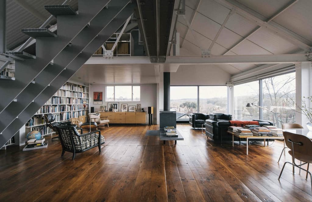 Secret courtyards and soaring spaces are on offer at this converted Somerset Mill