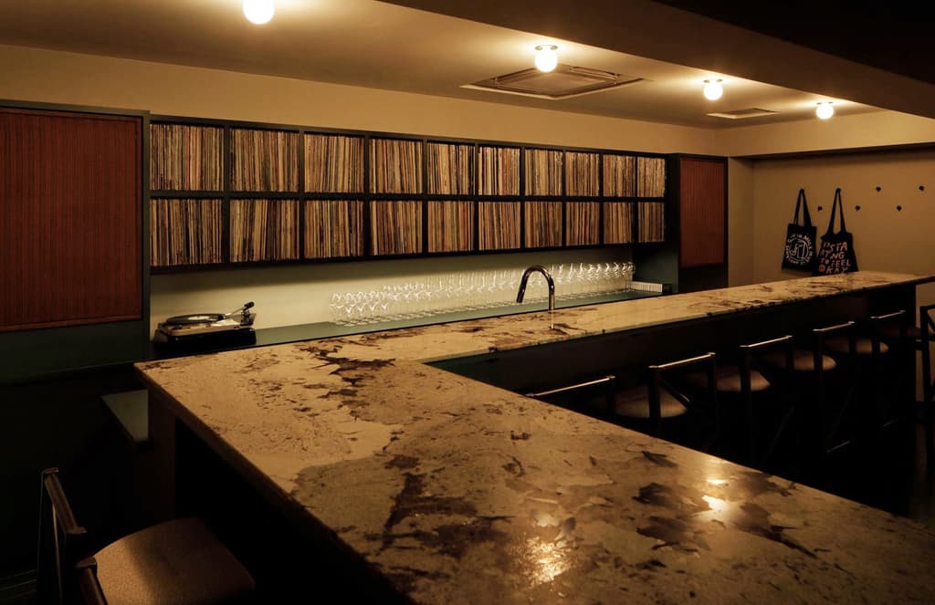 Tokyo's Studio Mule is a bar and record shop for audiophiles