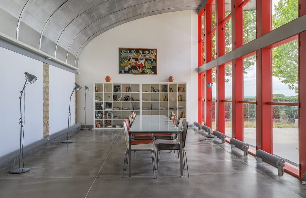 Stay in a former aerodrome clubhouse designed by Prouvé and Le Corbusier
