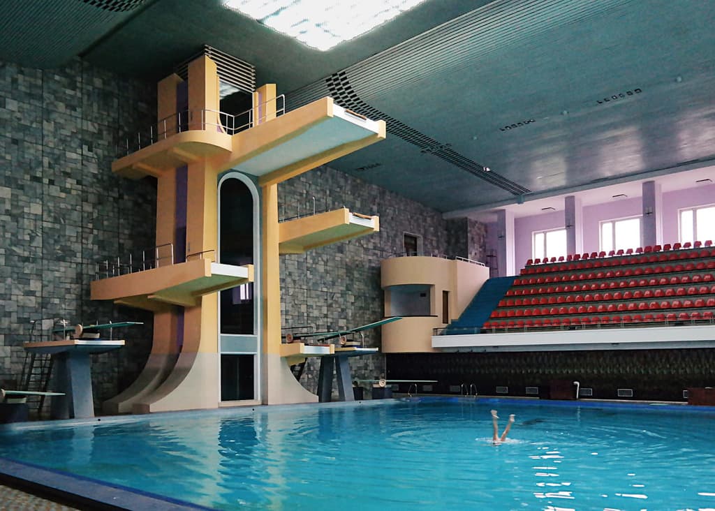 Changgwang Health and Recreation Complex, built in 1980