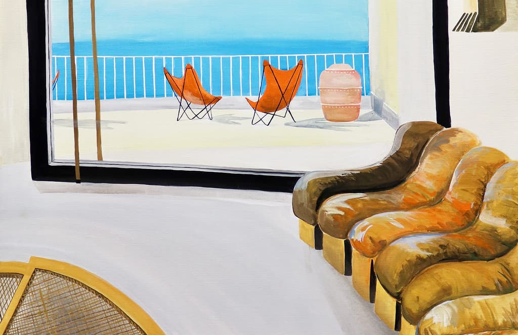 Instagram’s favourite interiors are immortalised in paint by Miki Matsuyama