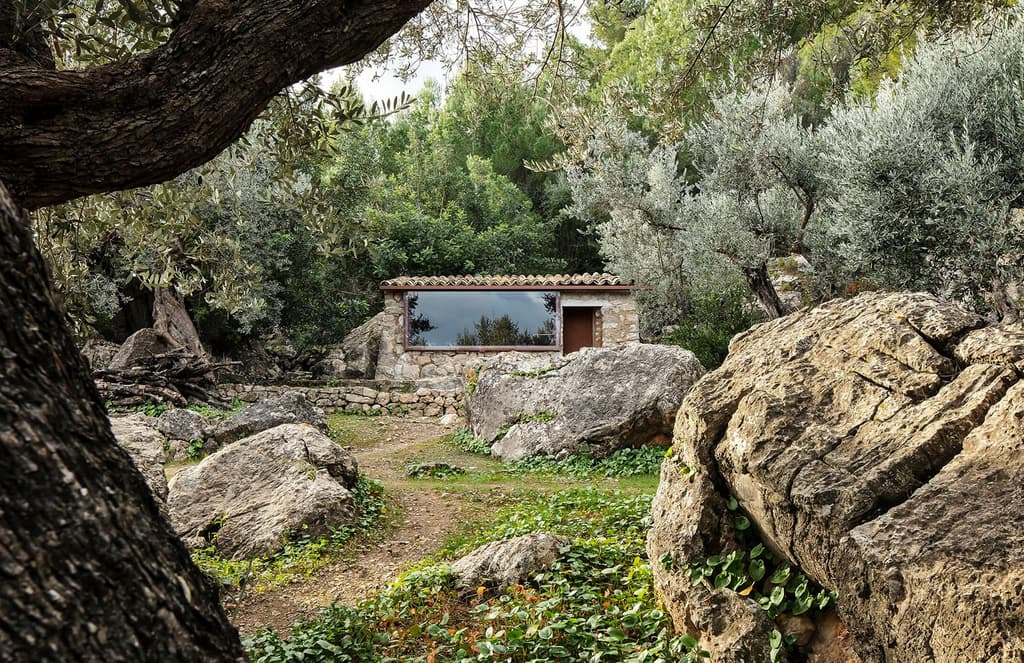 These off-grid guesthouses are built around the craggy Tramuntana landscape