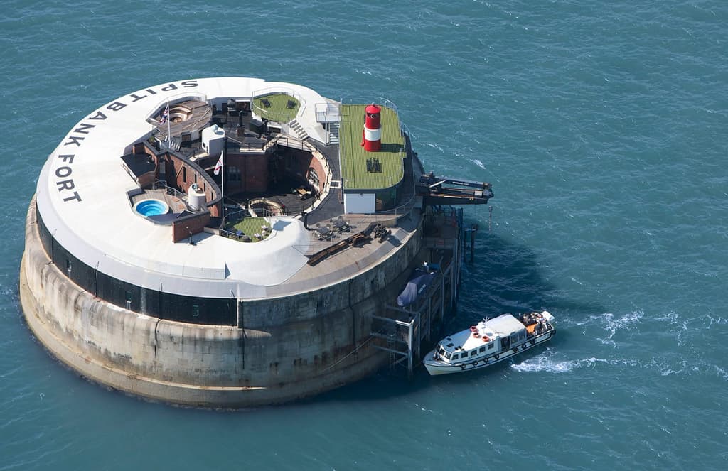 A trio of Napoleonic forts is for sale in the English Channel