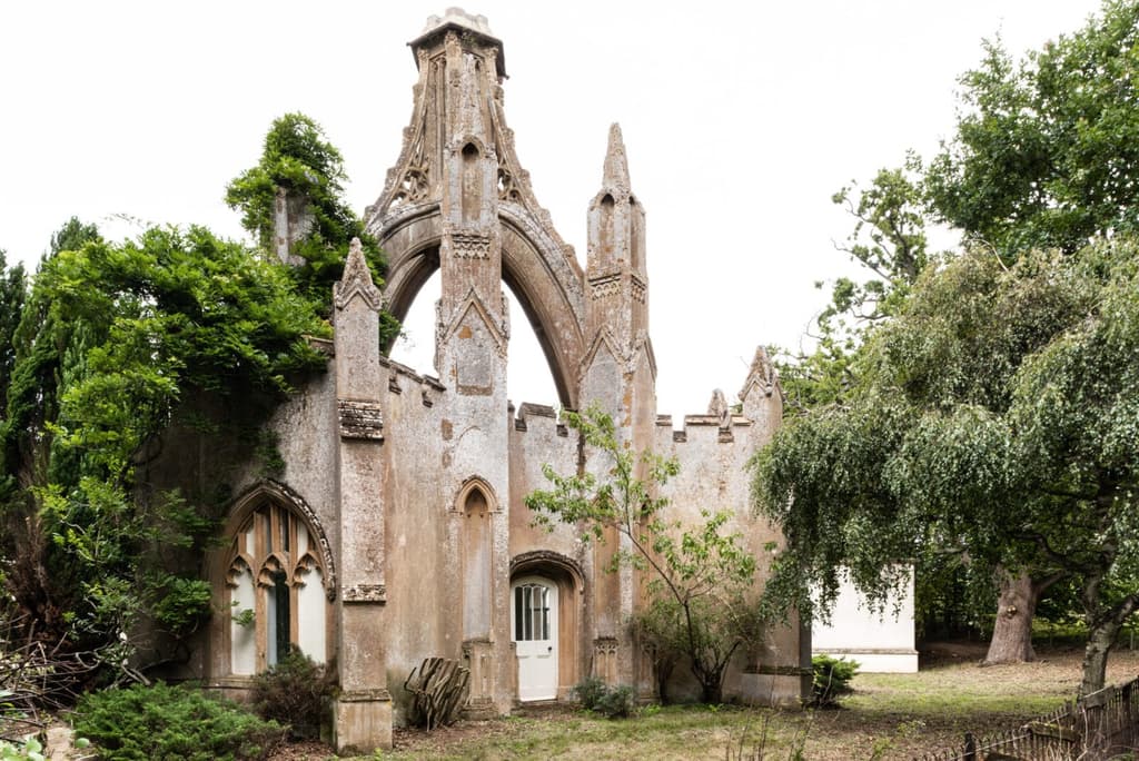 Woodbridge Lodge – a remarkable folly home is for sale in the Suffolk countryside