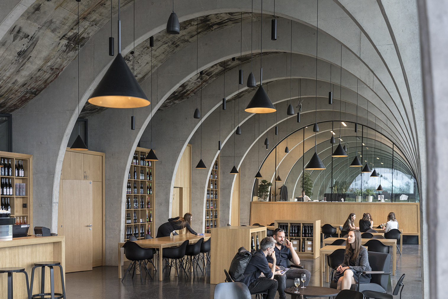 Lahofer winery offers a taste of brutalism in Dobšice