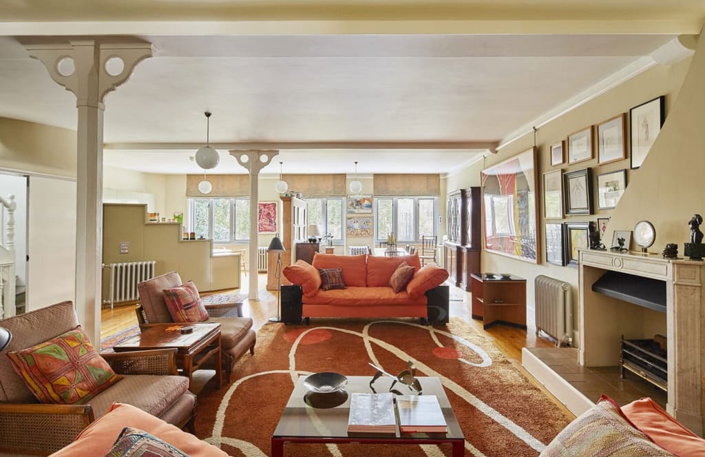 Inside the London duplex designed for artist Allen Jones