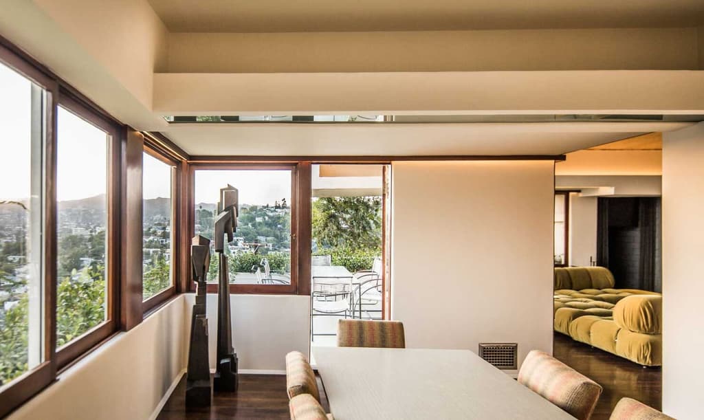 Each of the units inside the S T Falk apartments building has access to the outdoors