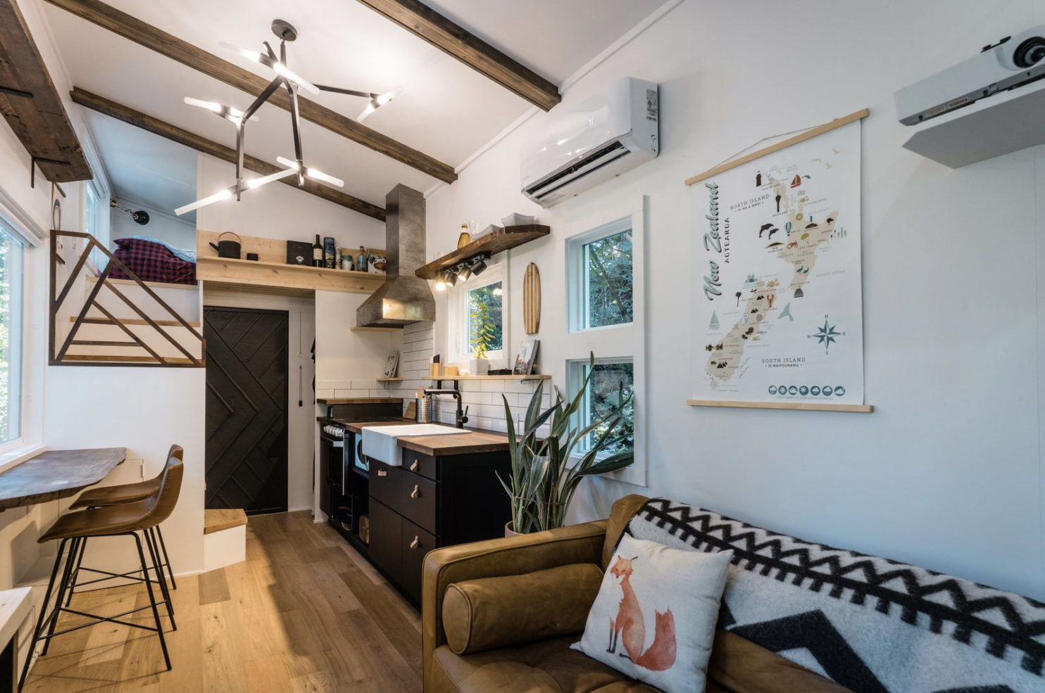 A ‘Scandinese’ tiny home is for sale in Portland