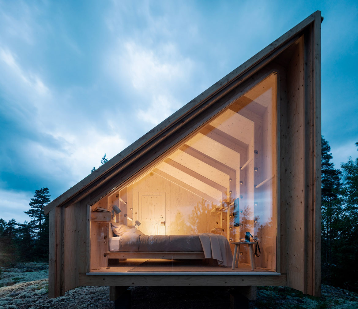 Space of Mind cabin is modelled on classic a-frames