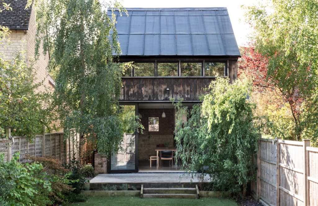 This larch-clad Gloucestershire home was once a blacksmith’s shop