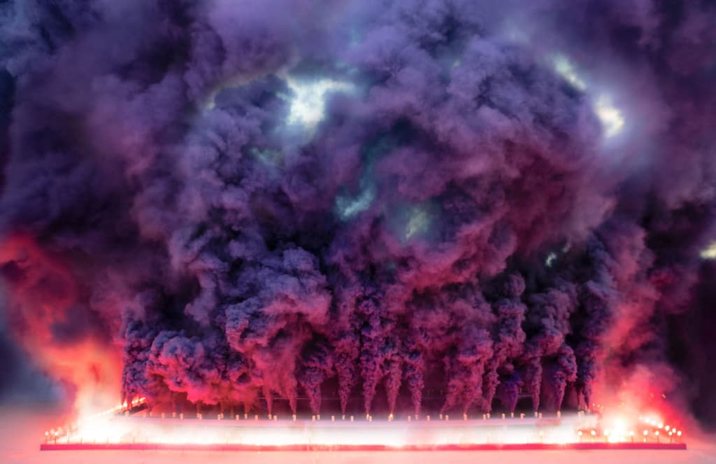 Judy Chicago’s first virtual artwork is an AR smoke sculpture