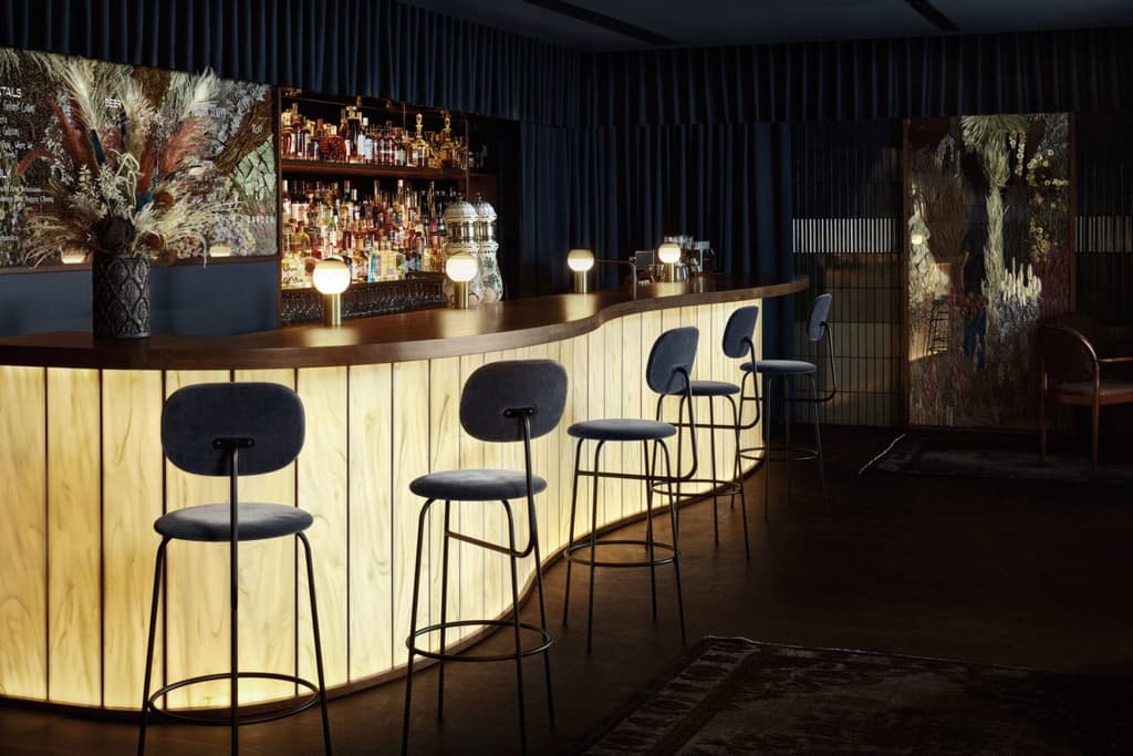 Helsinki’s Bardem cocktail bar channels moody Nordic noir vibes