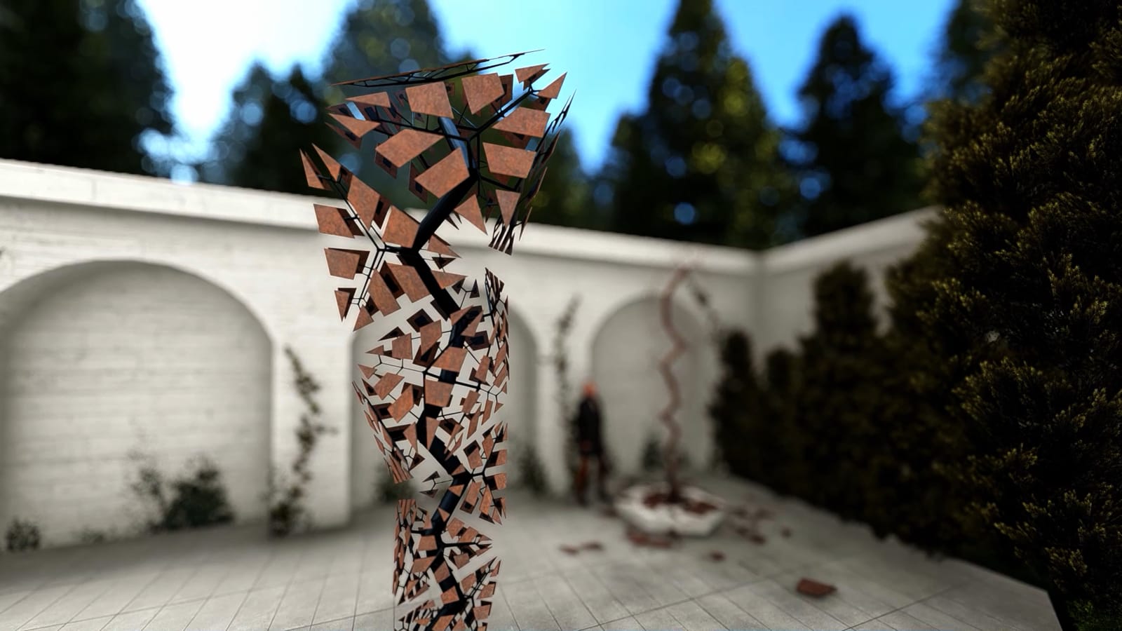 Digital chateau hosts VR art show by The Eye of the Huntress