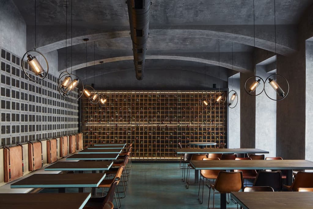 Prague restaurant Gran Fierro is all about the Brutalism