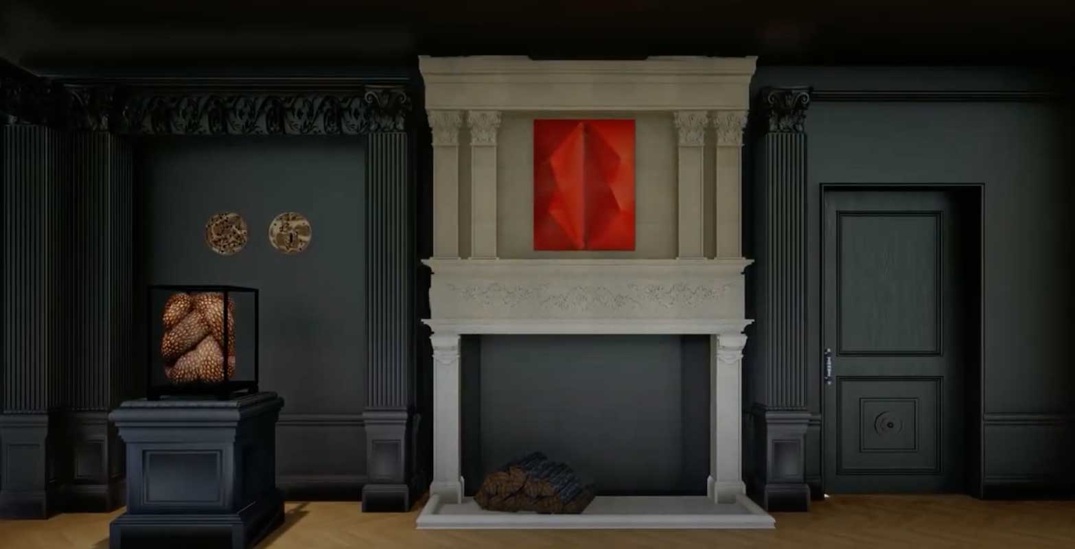 Digital chateau hosts VR art show by The Eye of the Huntress