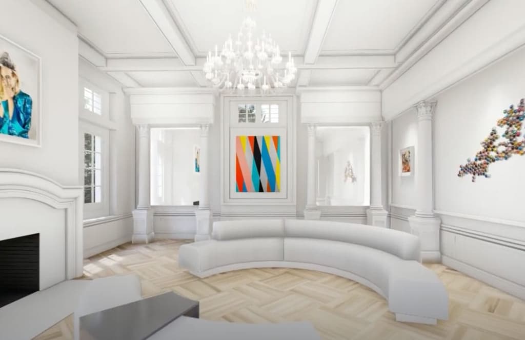 Digital chateau hosts VR art show by The Eye of the Huntress