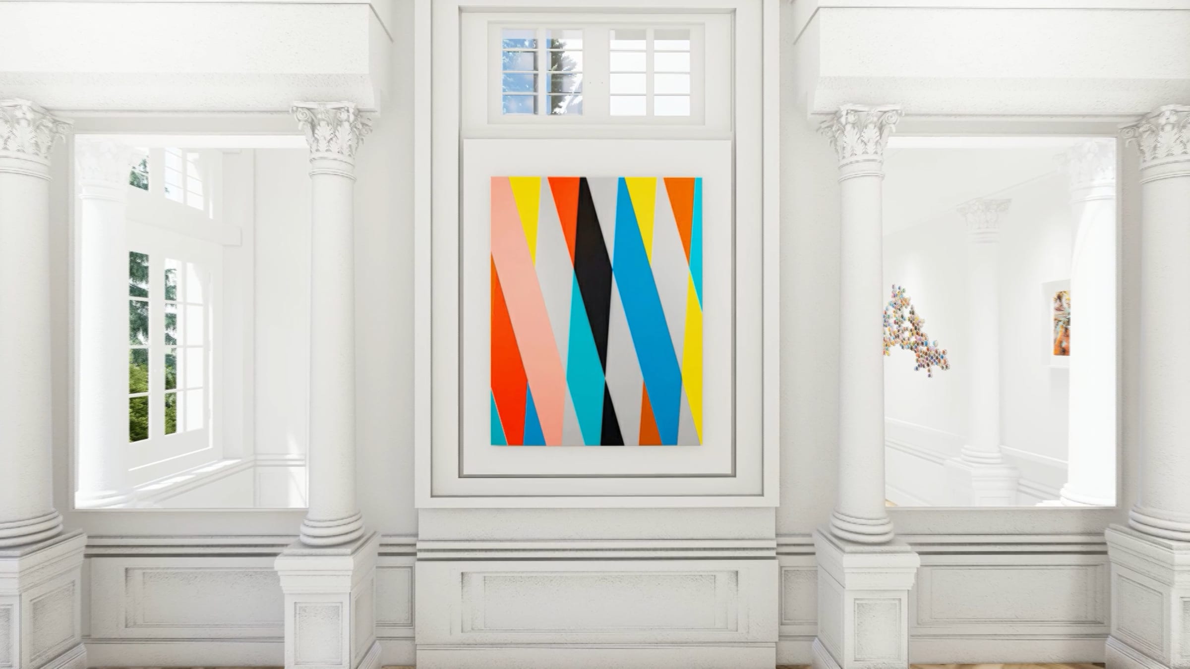 Digital chateau hosts VR art show by The Eye of the Huntress