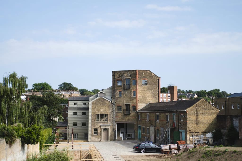 Woodham's Brewery building in Rochester, Kent, has undergone adaptive reuse