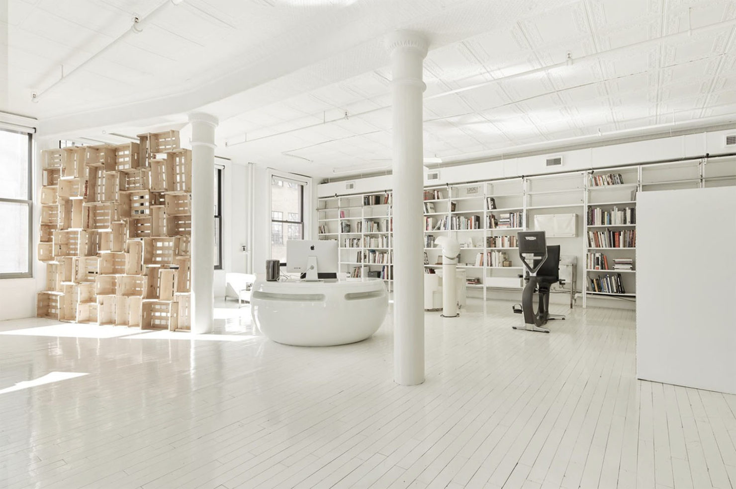 A trio of minimalist Manhattan lofts on the market right now