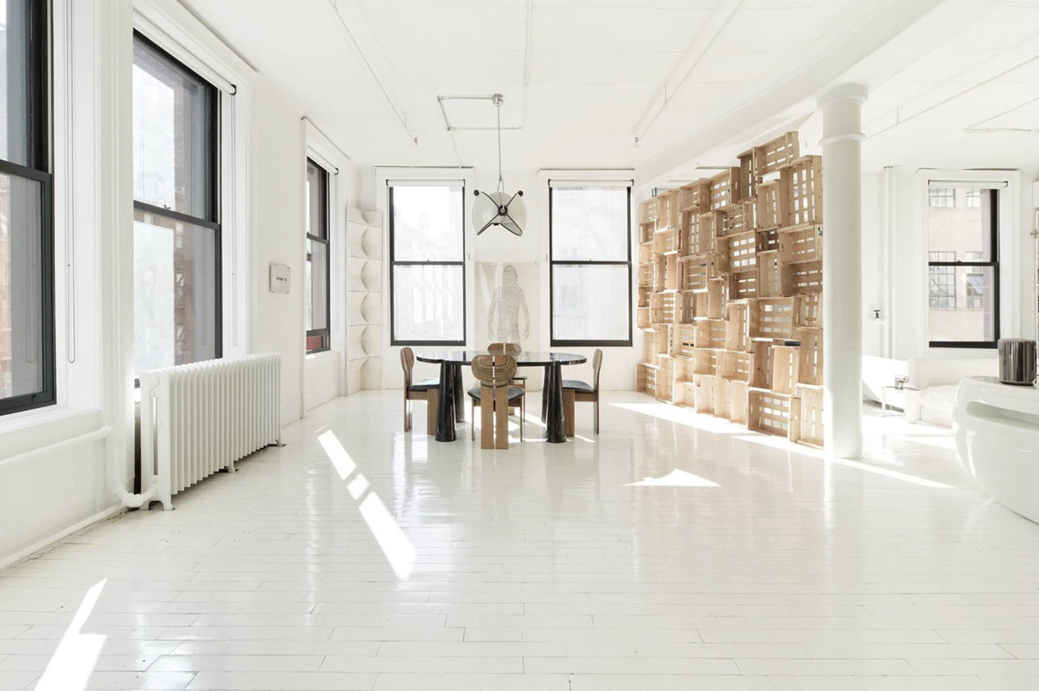 A trio of minimalist Manhattan lofts on the market right now