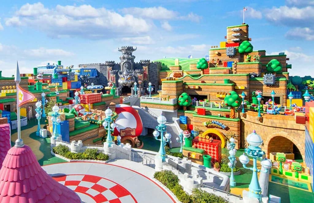 The first Super Nintendo World is opening in Osaka