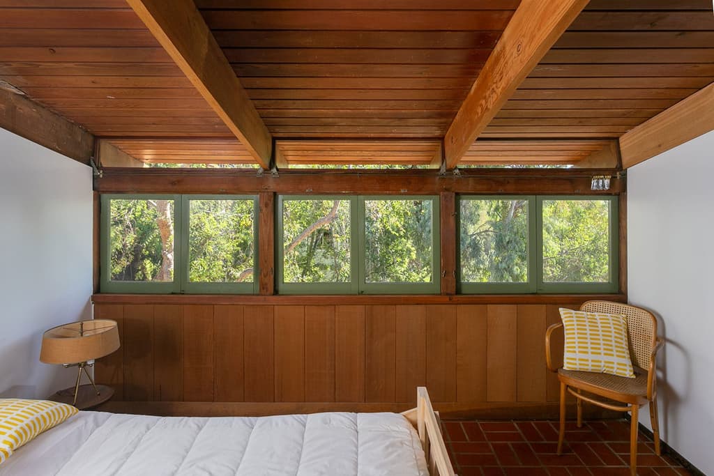 Second bedroom inside the Jean G Killion Residence