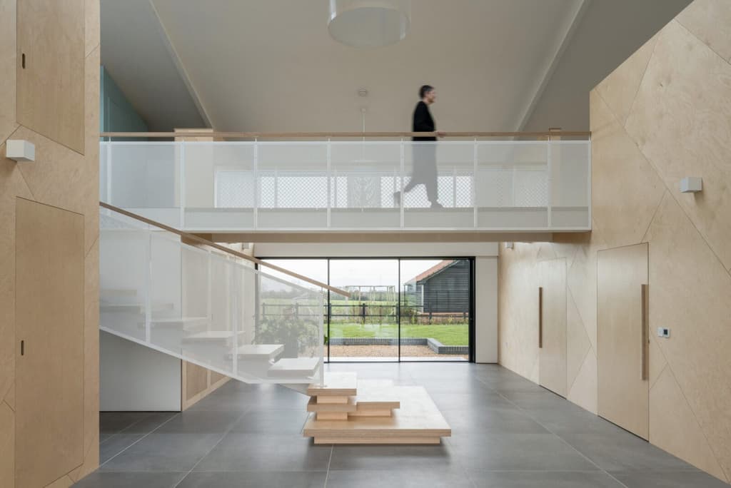 The Long Barn in Norfolk is designed by Studio Gray