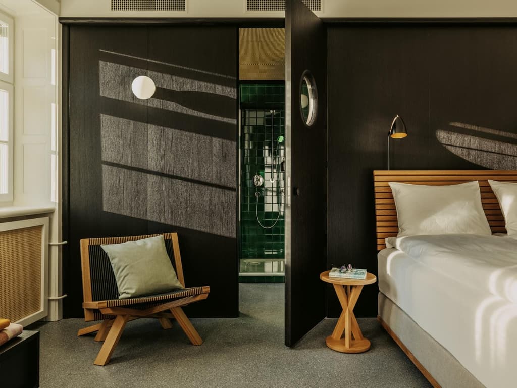Basel’s historic Volkshaus complex has reopened as a hotel