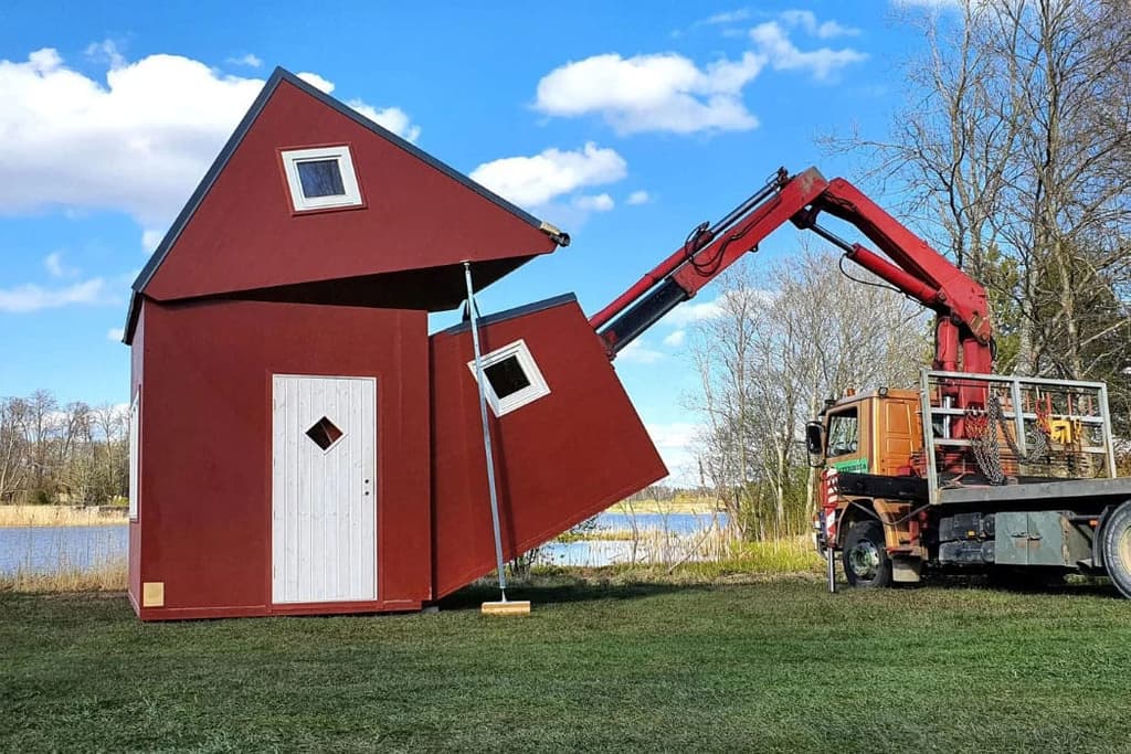 ‘Origami’ tiny home Brette Haus unfolds in 3 hours