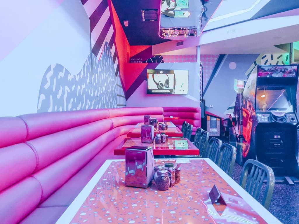 Game Over is an LA pizza joint that’s straight out of the 80s