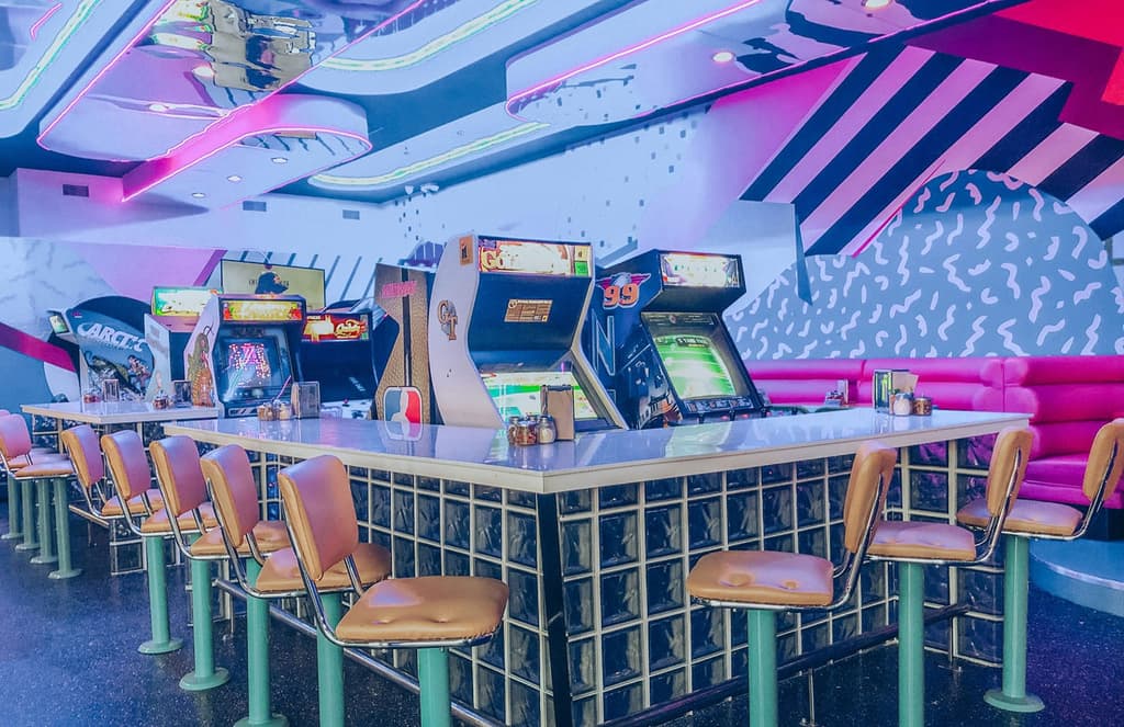 Game Over is an LA pizza joint that’s straight out of the 80s