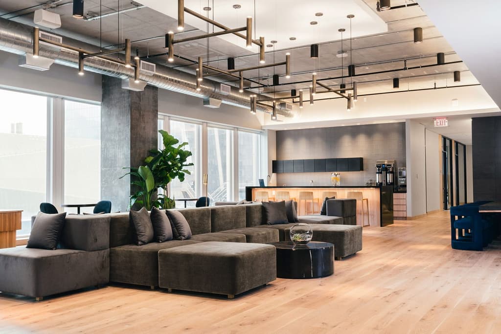 Industrious coworking space in New York's Hudson Yards