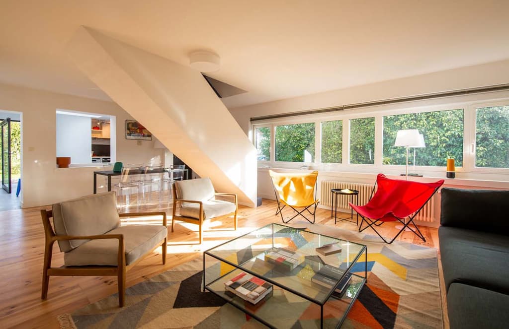 Restored ‘Zig-zag’ house by Le Corbusier lists for €472k