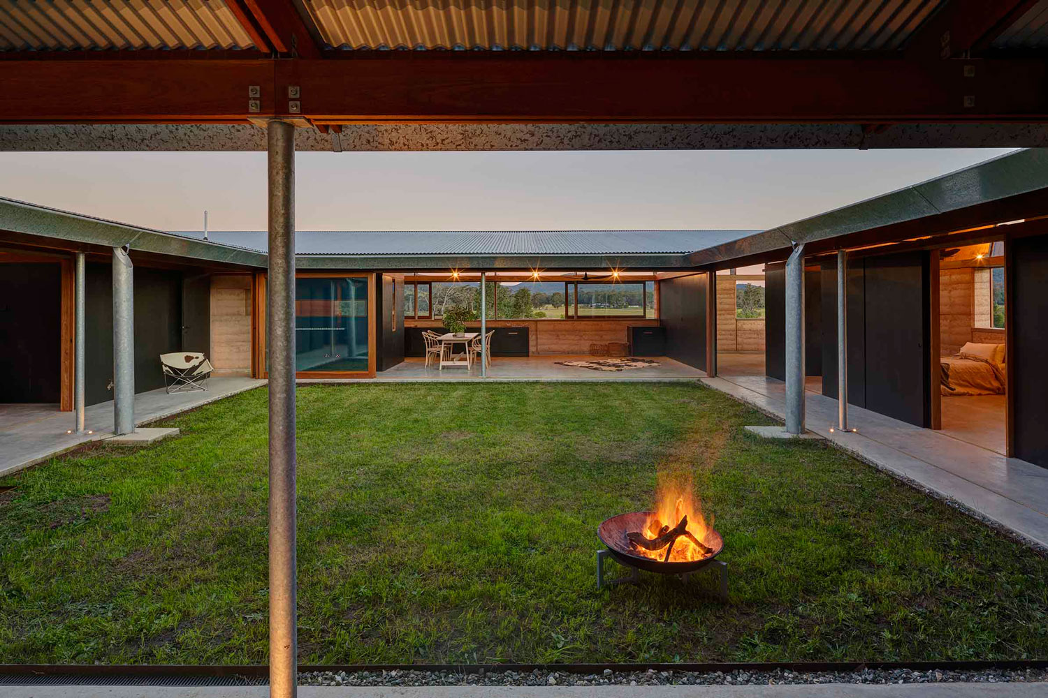 Sacred Mountain House is an inside-out country villa in Australia’s Hunter Valley