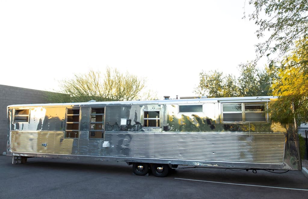 This 47-foot long trailer is the Cadillac of mobile homes